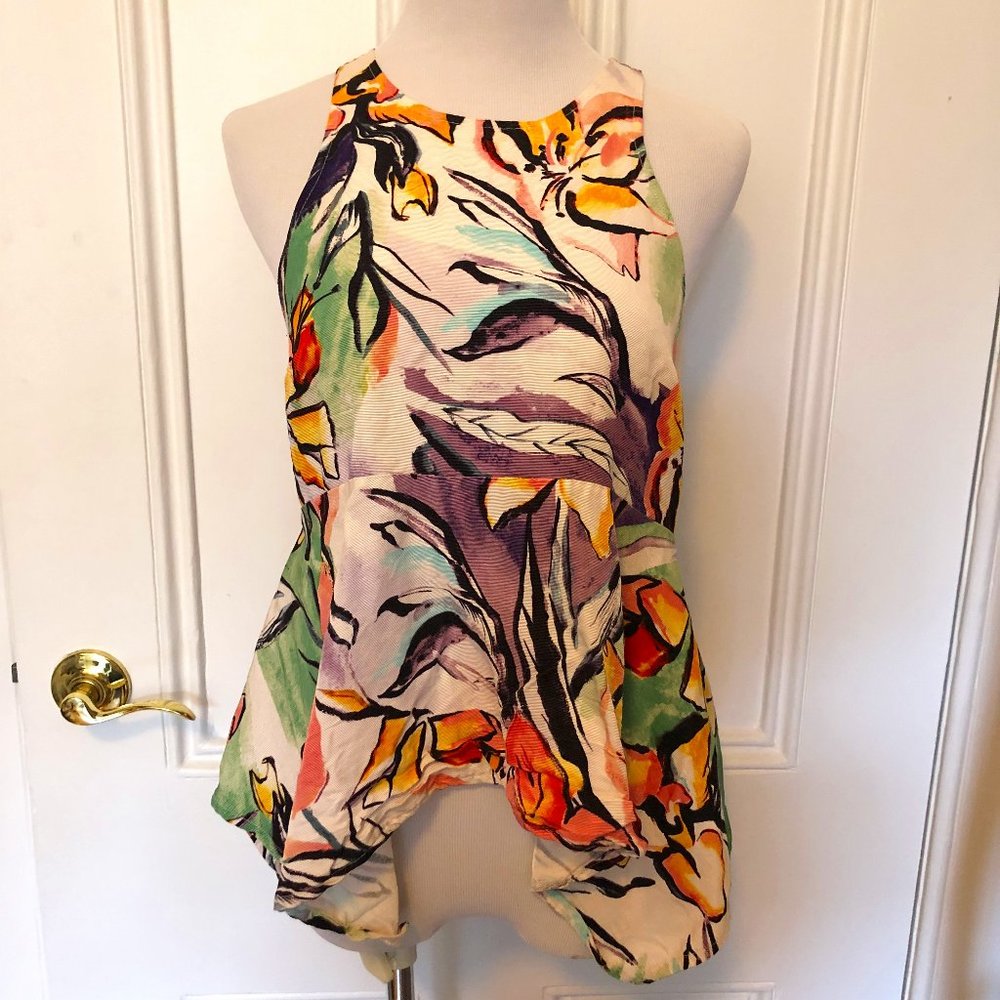 HD in Paris Anthropologie Lucille Watercolor Top 4